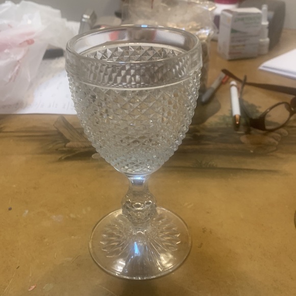 Set of 4 Portuguese water goblets (at office) - Picture 2 of 7